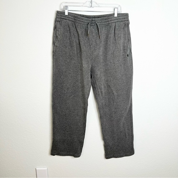 Polo Ralph Lauren Sweatpants Men’s Large Pants Gray Drawstring Pockets      G - Picture 1 of 10